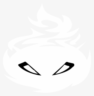 Flame Logo Black And White