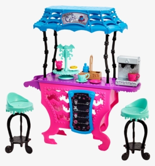 Fright Coast Coffee Playset - Monster High Playset Boneca
