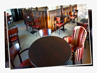 The Brown Bear Bar Wooden Railings - Chair