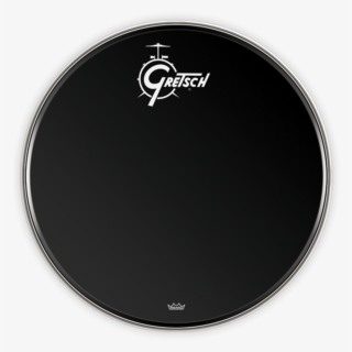 Zoom - Gretsch 18" Bass Drum Head In Black