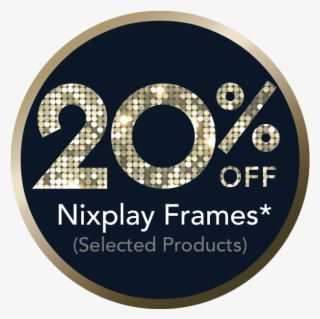 Nixplay New Year Sale Badge - Picture Frame
