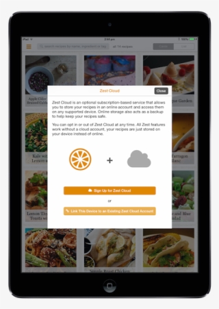 Zest Cloud Frame - Tablet Computer