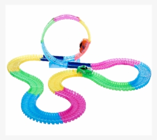 Neon Glow Twister Tracks 360 City Vehicle Series