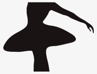 Ballerina Clipart Silouette - Baletka S Deštníkem Silueta