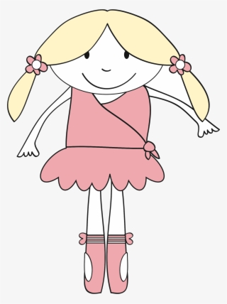 Ballerine Clipart Svg - Baby Prima Ballerina Kissen