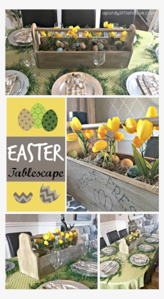 Easter Tablescape / How To Set A Perfect Table For