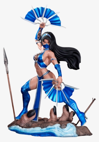 Kitana Quarter Scale Statue - Kitana Mortal Kombat Scale Statue