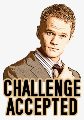 Challenge Accepted Barney Stinson - Met Your Mother Barney Png