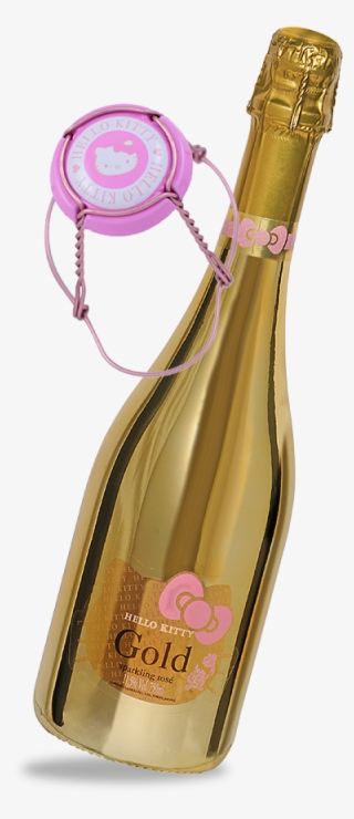 Hello Kitty Gold - Hello Kitty Gold Sparkling Rose