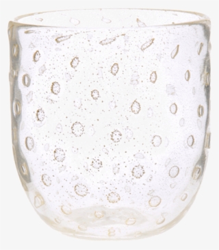Laguna B Glass Goto Gold Bubble Piccolo Glass