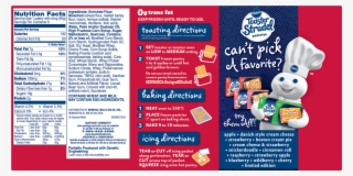 Pillsbury Toaster Strudel Cherry Toaster Pastries, - Pillsbury Toaster Strudel Pastries, Cherry - 6 Pastries,