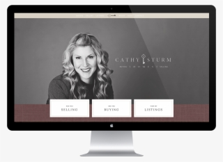 Cathy Sturm Homes Desktop Website Design