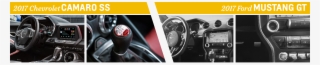 Compare 2017 Chevy Camaro Ss Interior Vs Ford Mustang - Steering Wheel