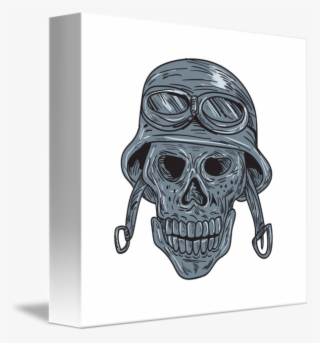 Jpg Stock Biker Drawing Skull - Drawing