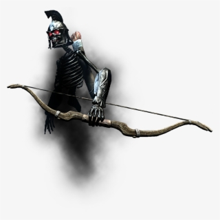 Skyrim Shadow Skeleton Magic Summon Black Enemy Glow - 2014