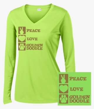 Peace Love Goldendoodle - Goldendoodle