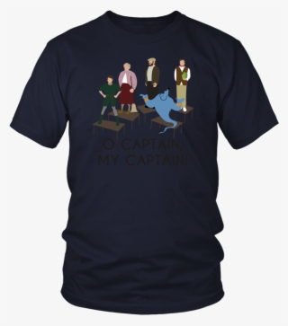 Robin Williams Tribute Oh Captain My Captain T-shirt - Larry Bernandez T Shirt