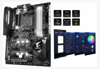 Led Motherboard Lighting - Gigabyte Aorus Ga Ax370 Gaming