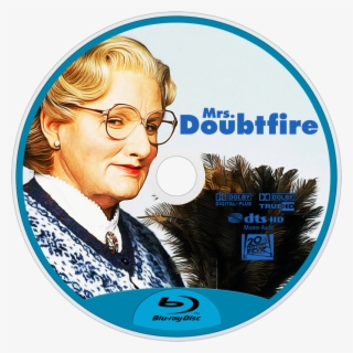 Doubtfire Blu-ray Dvd Label Robin Williams, Feature - Robin Williams Mrs Doubtfire