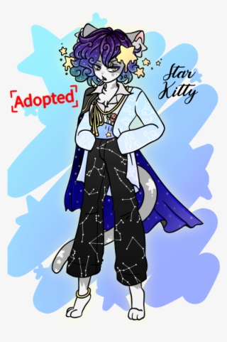 Night Sky Themed Free Adoptables, Get 'em If Ya Want~ - Cartoon