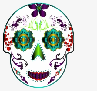 Sugar Skull - Queen Of The Castle Sticker