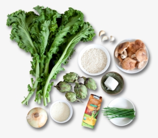 Baby Artichoke Risotto With Shiitake Mushrooms, Mustard - Shiitake