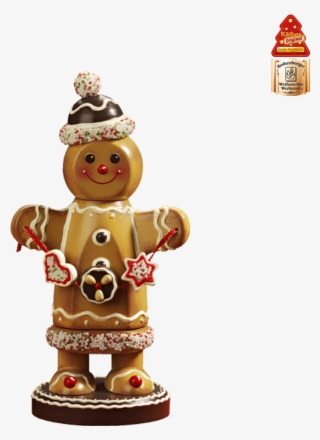 Holzknoddl "gingerbread Man\ - Gingerbread Man Nutcracker