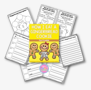 How I Eat A Gingerbread Cookie Freebie - Illustration