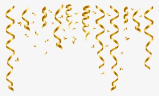 Free Png Confetti Gold Png Images Transparent - Portable Network Graphics
