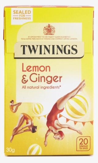 Lemon & Ginger - Twinings Lemon & Ginger Tea 20 Bags X 4