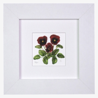 Pansies Mini Print - Iona Buchanan