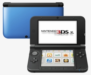 Nintendo 3ds Xl Console Blue Black-3 - Game Boy 3ds Xl