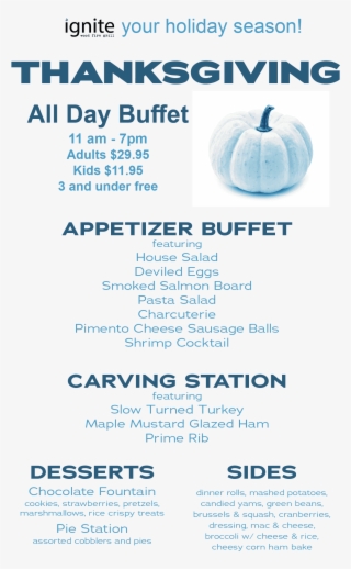 Thanksgiving Dinner - Description