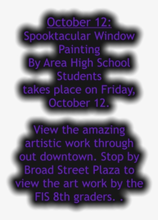 October - October 12