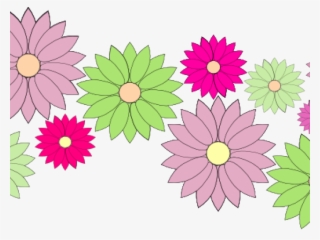 Clipart Pink White Flower