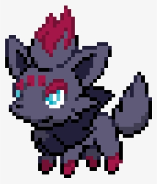 Zorua Gen - Pixel Art Pokemon Zorua