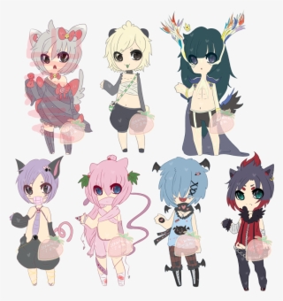 Pokemon Gijinkas Minccino Pancham Xerneas Grumpig Mew - Grumpig Gijinka