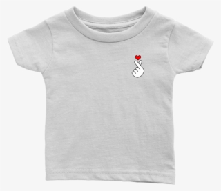 Kids Finger Heart Tee - Things I Love About Aunt
