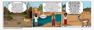 Ethnic Groups Of Africa - Cartoon