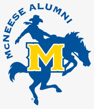 Home - Stockdale Mcneese State University Decal (blue Bright,