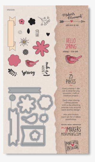 Maker's Movement Stamp & Die Set - Die