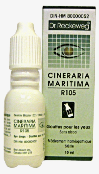 Reckeweg R105 Cineraria Maritima Eye Drops 10ml - Cineraria Maritima Dr Reckeweg