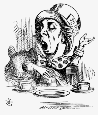 You Know ” “ It Was At The Great Concert Given By The - Alice In Wonderland Mad Hatter Book