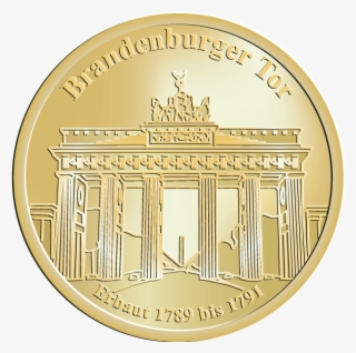 The Brandenburg Gate Is A Triumphal Arch, The Symbol - National Tokens Cyprus