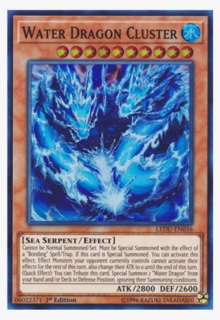 Payment - Water Dragon Cluster Deck