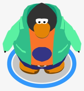 Antarctic Sun Outfit In-game - Club Penguin Ninja