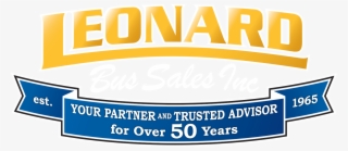 Leonard Bus Sales Is Owned And Operated By The Leonard - Electric Blue