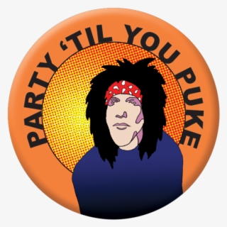 Party Till You Puke Weird Funny Gags Gifts - Magic Button Party Till You Puke