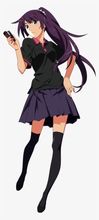 Anime Bakemonogatari Senjougahara Hitagi Monogatari