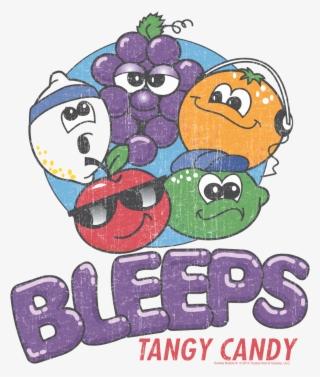 Dubble Bubble Bleeps Men's Slim Fit T-shirt - Bleeps Candy